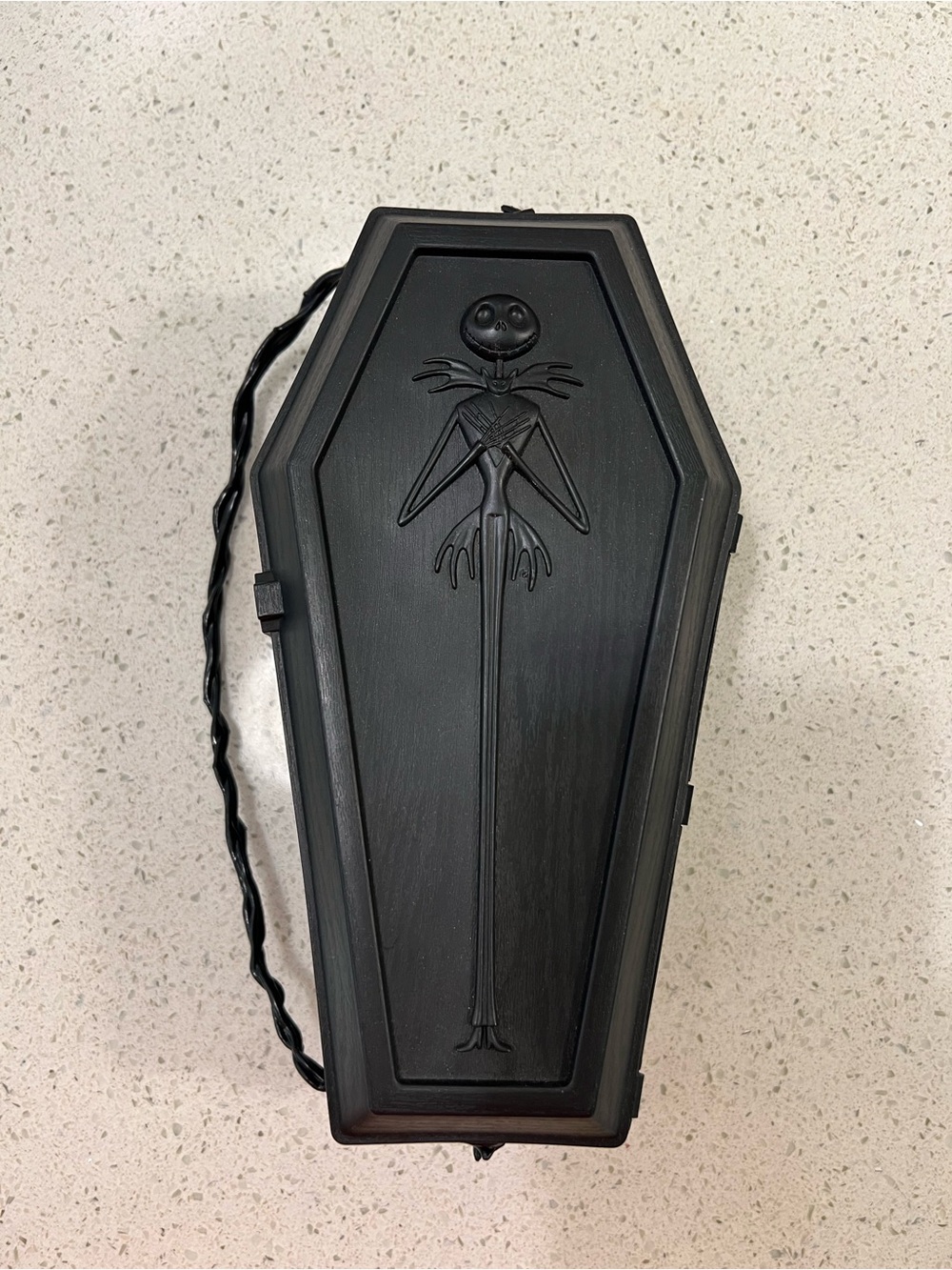 RARE Disney Parks Jack Skellington Coffin Popcorn Bucket Haunted Mansion Holiday